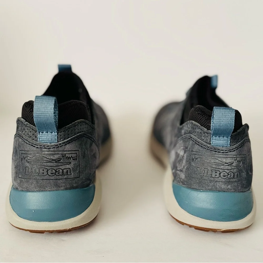 L.L. Bean Gray and Blue Comfortable Outdoor Athletic Shoes‎ Sz10